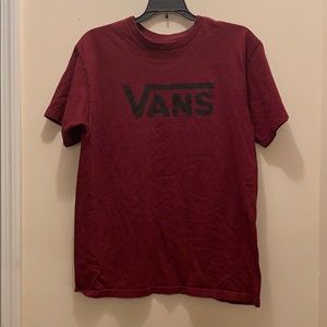 Vans Authentic Burgundy shirt!